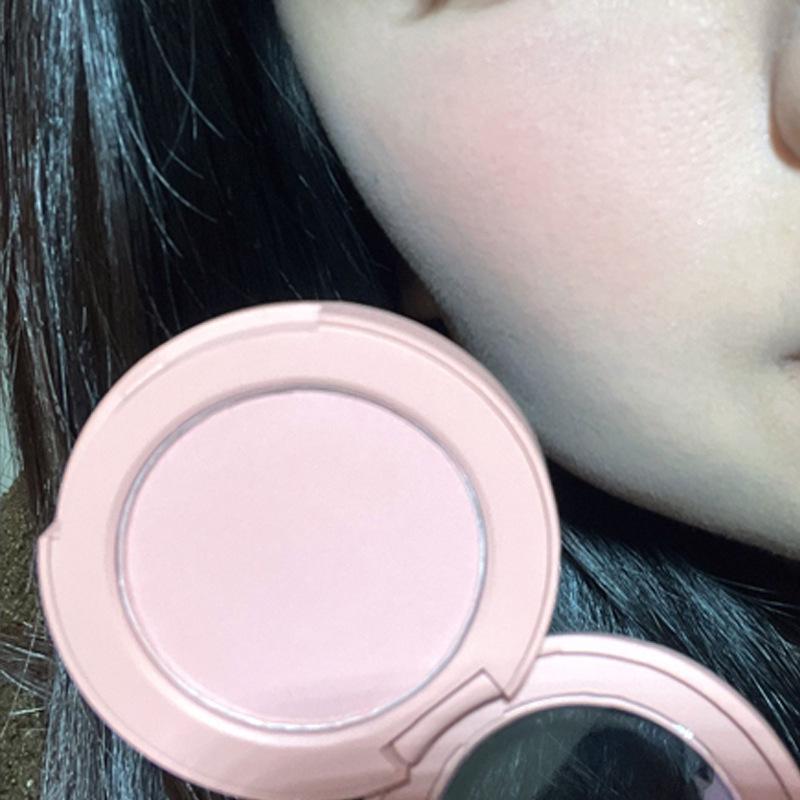 HERORANGE Creamy Powder Blush - Soft Matte Peach Orange for Natural Look