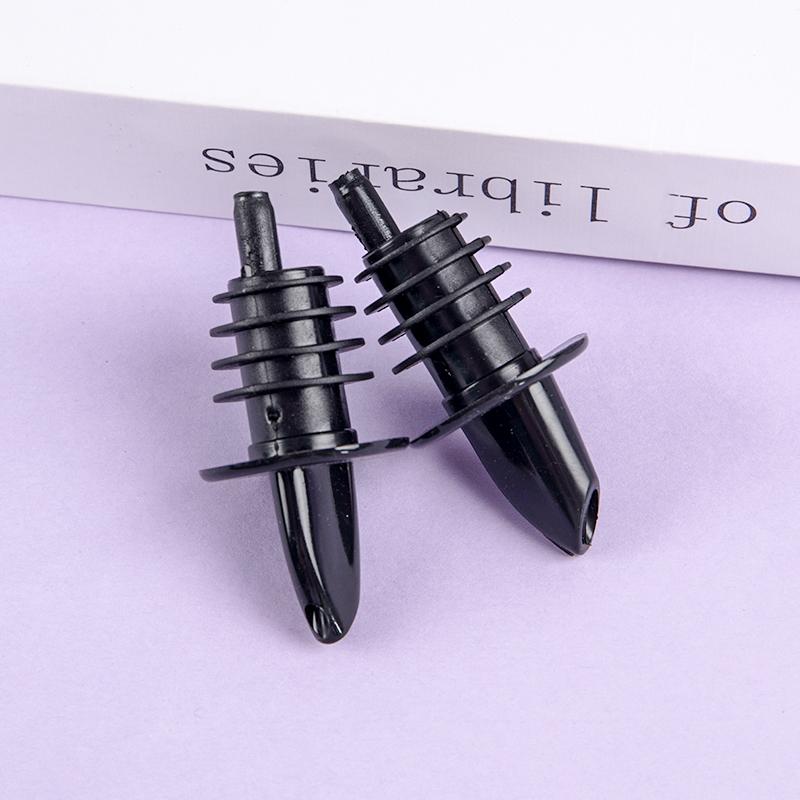10 Pcs Plastic Liquor Free Flow Bar Wine Bottle Pourer Pour Spout Stopper