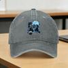 Three Wolf Howling and Moon Casual Baseball Cap  Outdoor Gym Trucker Hat Summer Adjustable Couple Women Design Baseball Caps