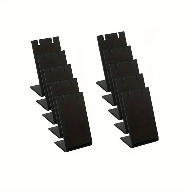 20pcs Clear Heavy-Duty Acrylic Jewelry Display Stand System with Multi-Tier Tower & Secure Clips Space-Saving Earring Organizer