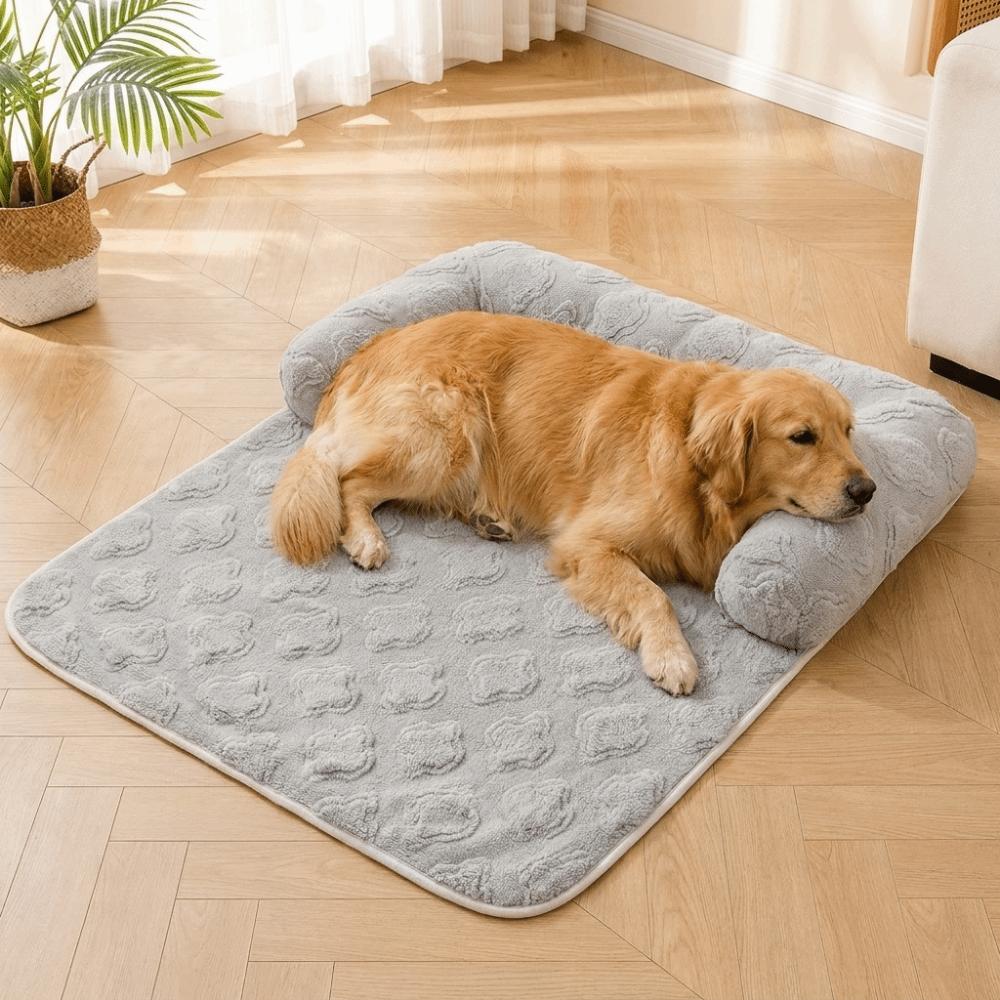 Self-heating Pet Plush Blanket Thickened Warm Pet Mattress Pet Sofa Bed  for Autumn Winter