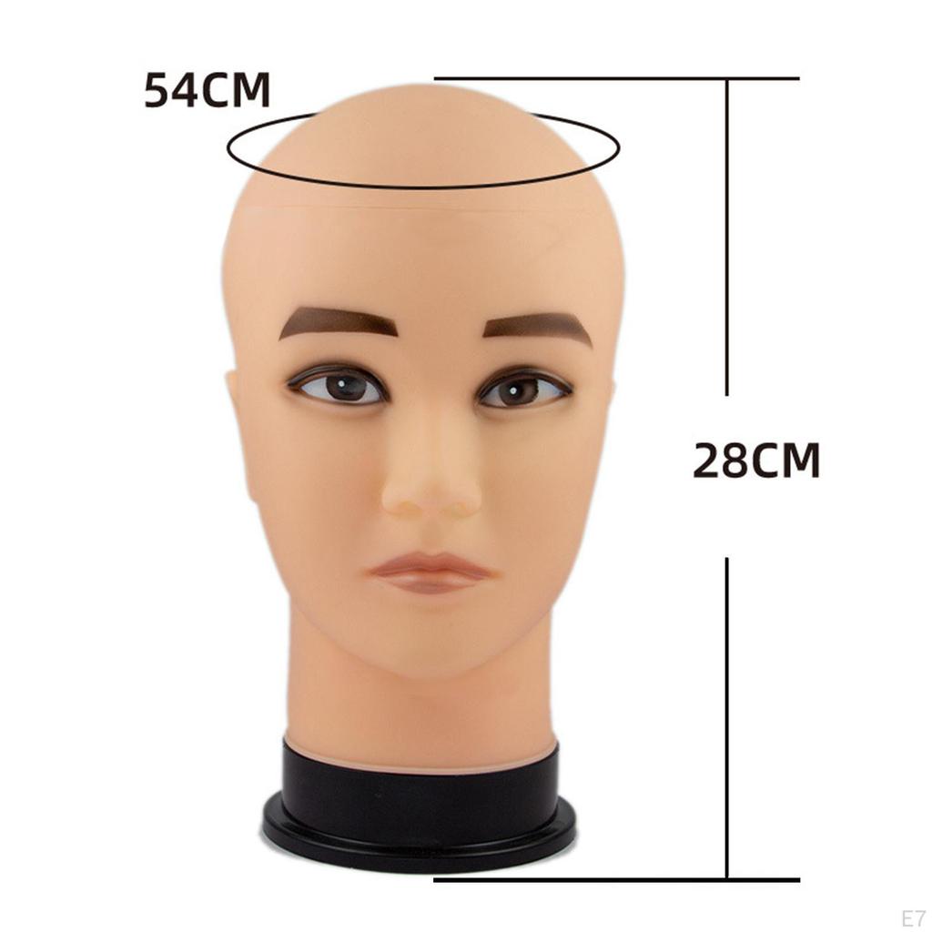 Elegantní stojan na hlavu figuríny pro módní doplňky