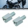 2 Pcs Mirror Adapter Accessories Clockwise Motorcycle Scooter