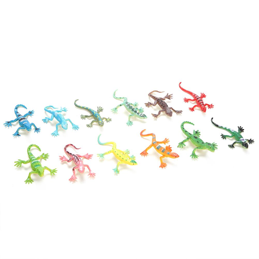 

12pcsCelsiusset Soft Plastic Reptile Model Educational Toy for Toddler Children Kids Gift