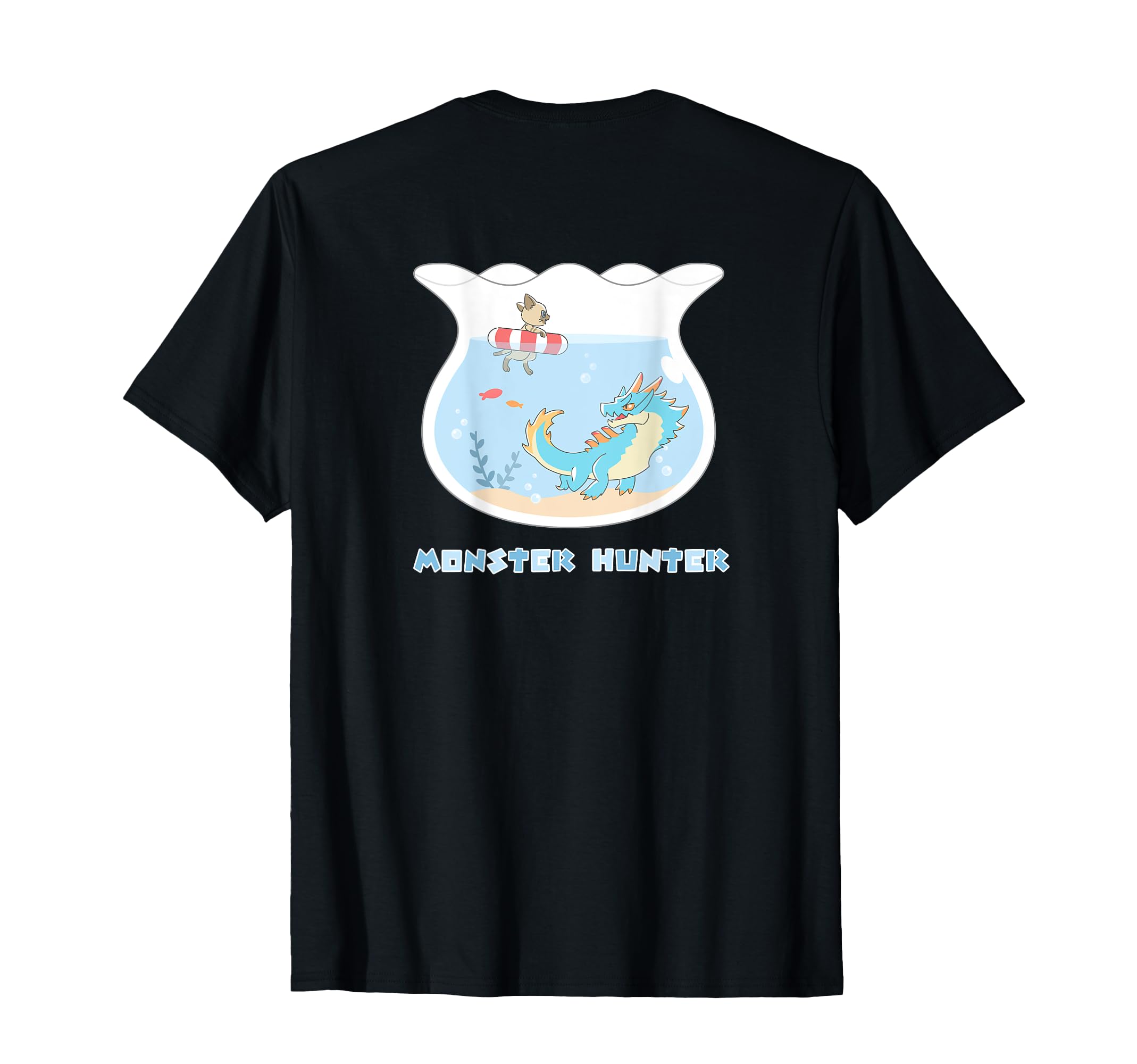 

Monster Hunter Lagiacrus and Airou BP T-shirt