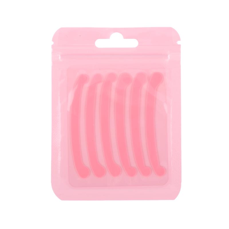

3 пары силиконовых накладок для подтяжки ресниц, силиконовые подушечки для завивки ресниц, инструменты для завивки ресниц розовый