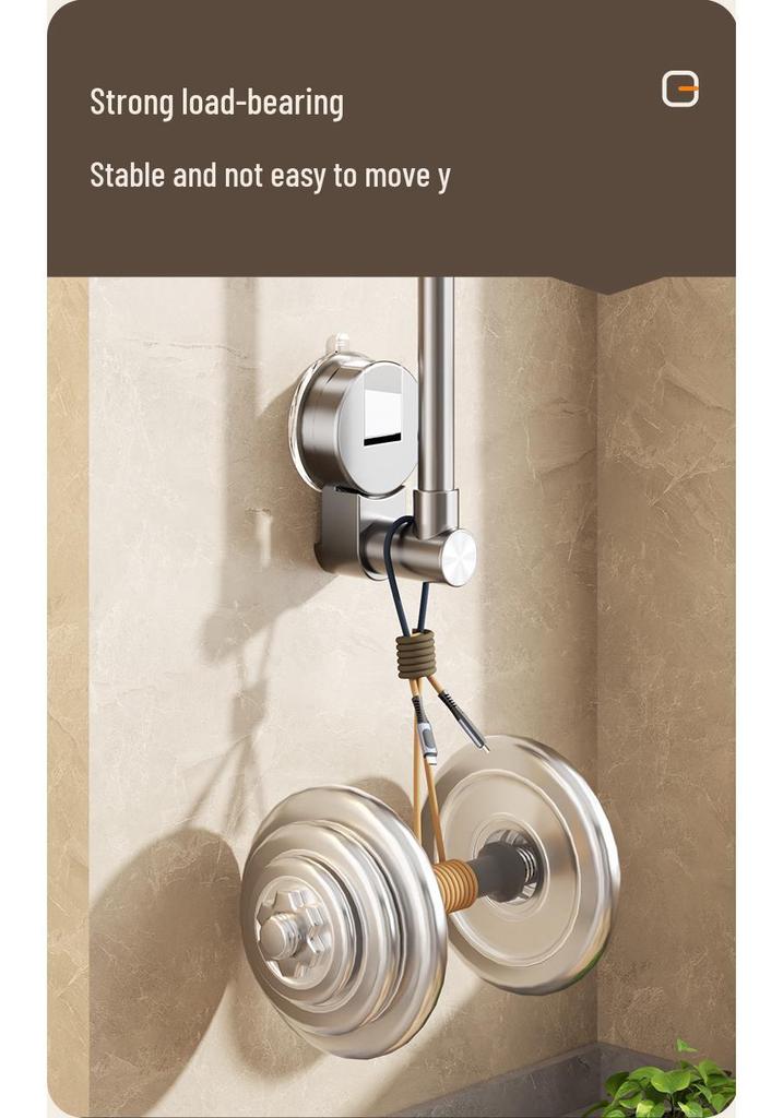 No-Punch Wall-Mounted Kitchen Roll & Cling Film Holder