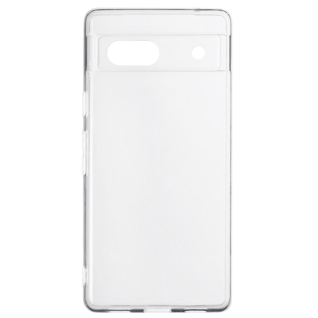 For Google Pixel 7a Case Watermark-Free 2.0mm Clear Phone TPU Cover