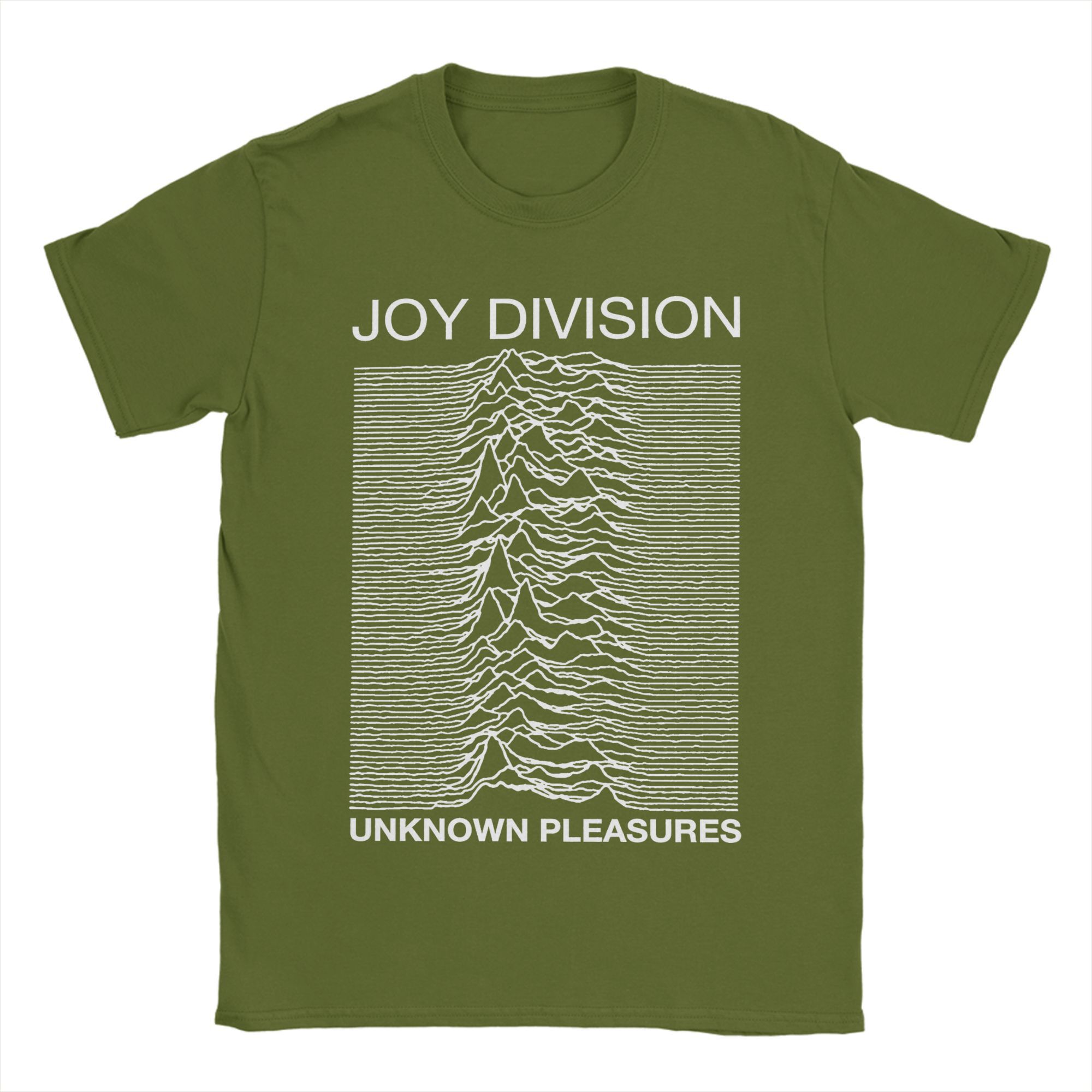 

Men Joy Division Unknown Pleasures T Shirt 100% Cotton Clothes Novelty Short Sleeve Crew Neck Tees Graphic Printed T-Shirts 3XL