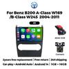 Android14 OS Car Multimedia Radio For Benz B200 A B Class W169 A160 A180 A200 A220 2009 - 2012 Car Play Auto Video Player GPS BT