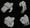 Idola Solid Hand, quadratische Finger, Größe XS, Modellbausatz im Maßstab 1:144, IDOLA06 (Roboter)