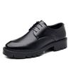Height-increasing shoes men's 10cm hollow low-top men's inner height-increasing leather shoes business wear lace-up thick-soled groom casual men's sh