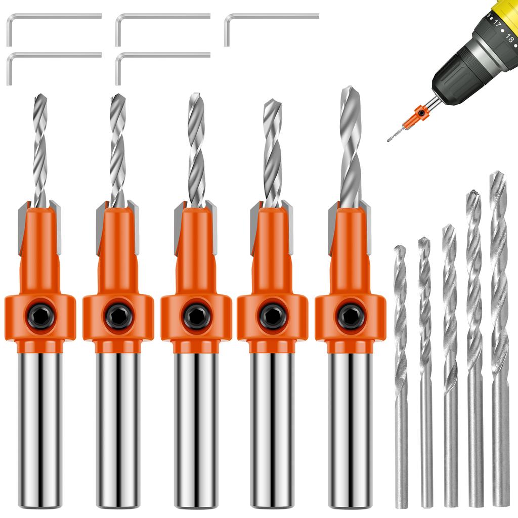 Pen Barrel Trimmer Wood Turning Kit High Speed Steel Pen Mill Trimmer Cutting Head Woodworking Mill Trimmer Cutter Set Tool