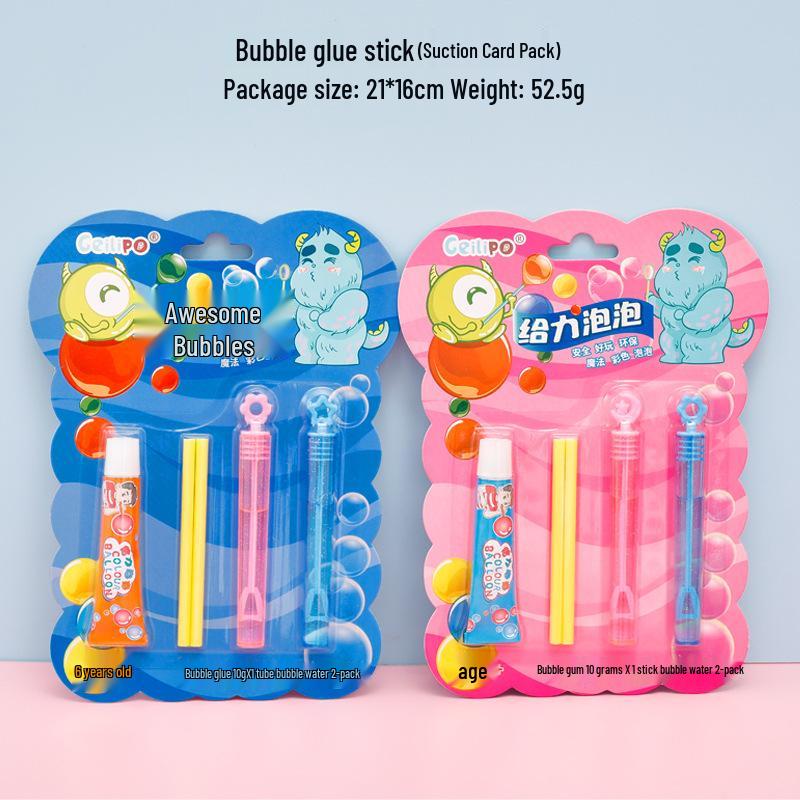 

Разноцветная мультяшная жевательная резинка: Ностальгическое дутье - Идеальный подарок для детей