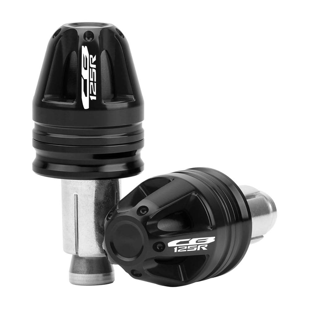 

MotHeartZero Motorcycle Handlebar End Cap for CB125R 2017-2024 7/8 (22mm) Steering Wheel 17mm Diameter CNC чёрный