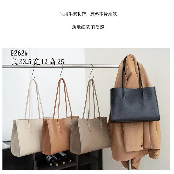 Genuine Leather Women's Bag Niche Soft Leather Tote Bag 2025 New Versatile High-end Large Capacity Cowhide Shoulder Bag Large Bag