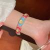 Traditional Vintage Cloisonne Bangle Enamel Floral Women's Hand Bracelet  Gifts for Women Girl