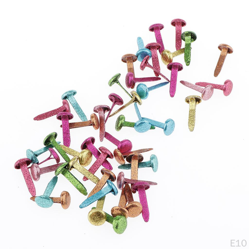 Fasteners, Multi Color 6 Styles to Select