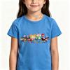 2026NEW The Creature Cases Kids T-shirt 100% Cotton Cartoon Print 2-12 Years Unisex Fashion Soft Short Sleeve O Neck Casual Tops