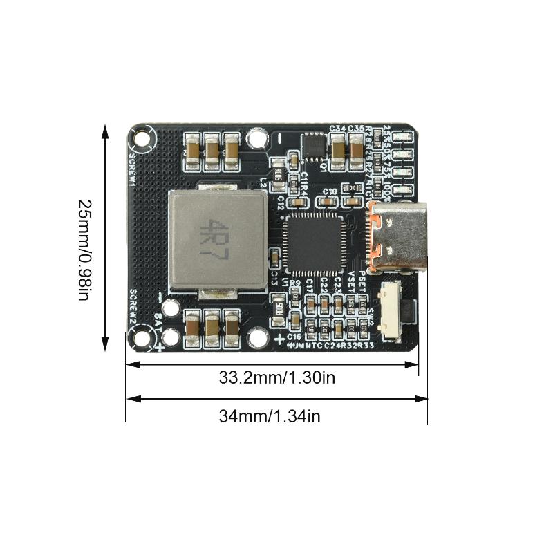1 Stück Powerbanks Drohnen Lade Teile Ip2369 45W 2S~6S Lithium-Akku Lade Entlader BMS Li-Ion LiFePO4 Akkus Ladegerät