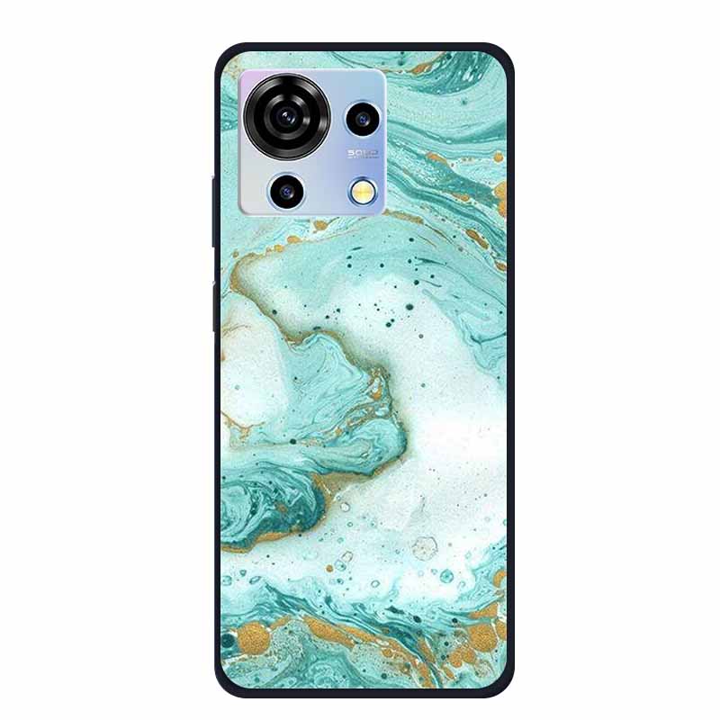 Phone Case For ZTE Blade V50 Vita Marble TPU Soft Silicone Cover for ZTE BladeV50 Vita V50Vita Cases Mica Painted Colorful Para