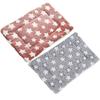 2PCS Rabbit Sleeping Bed Mat Small Pet Soft Thick Fleece Winter Warm Bed Pad Habitat Decor for Squirrels Chinchillas