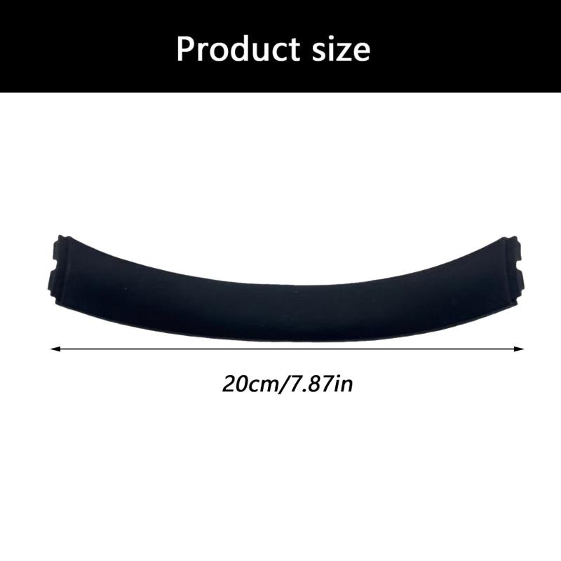 Soft Silicone Headband Pad for Dedicated Headphone Repair Enhances Comfort Wear Easy Installation