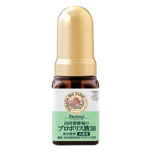 

Yamada Bee Farm Propolis Liquid 30 (Brazilian, Water-Dispersible) 30ml / Bottle Brazilian Propolis, Water-Dispersible, High Concentration, Korean Gins