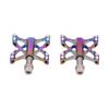 GUB 1 Pair Mountain Bike Colorful Pedals Road Bicycle AntiSlip Alloy Pedals Replacement