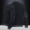 Men's Trendy Corduroy Retro Baseball Jacket, Velvet Lined, Loose Fit, 2026 Autumn/Winter Workwear Style.
