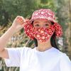 Neuer Sommer-Sonnenschutzhut mit integrierter Gesichtsbedeckung für den Außenbereich und die Feldarbeit