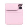 WDMART Camera Case for Fujifilm Instax Mini Shockproof Protective Cover with Adjustable and Detachable Shoulder Metal Snap Plain for Daily Travel and