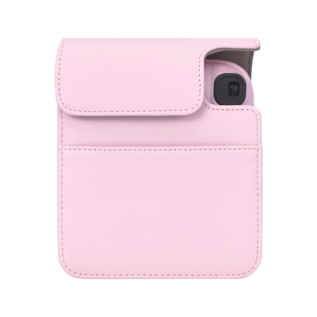 WDMART Camera Case for Fujifilm Instax Mini Shockproof Protective Cover with Adjustable and Detachable Shoulder Metal Snap Plain for Daily Travel and