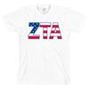 Camiseta Bella + Canvas Zeta Tau Alpha ZTA Irmandade Letras EUA *TODOS OS TAMANHOS*