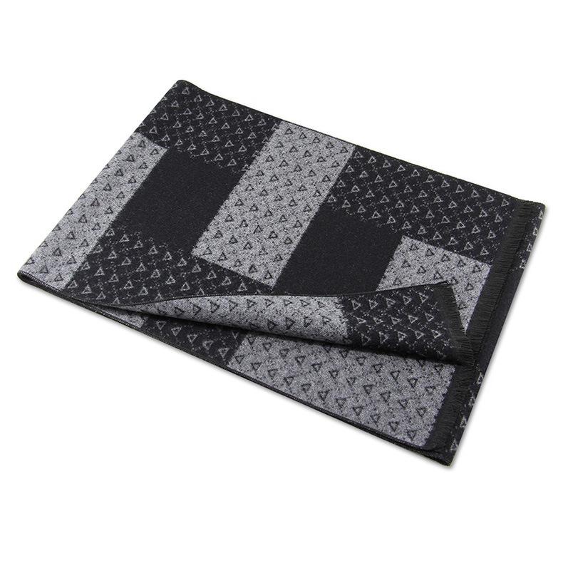 Wool scarf blend, long thickened scarf for men, custom scarf for men to keep warm in winter