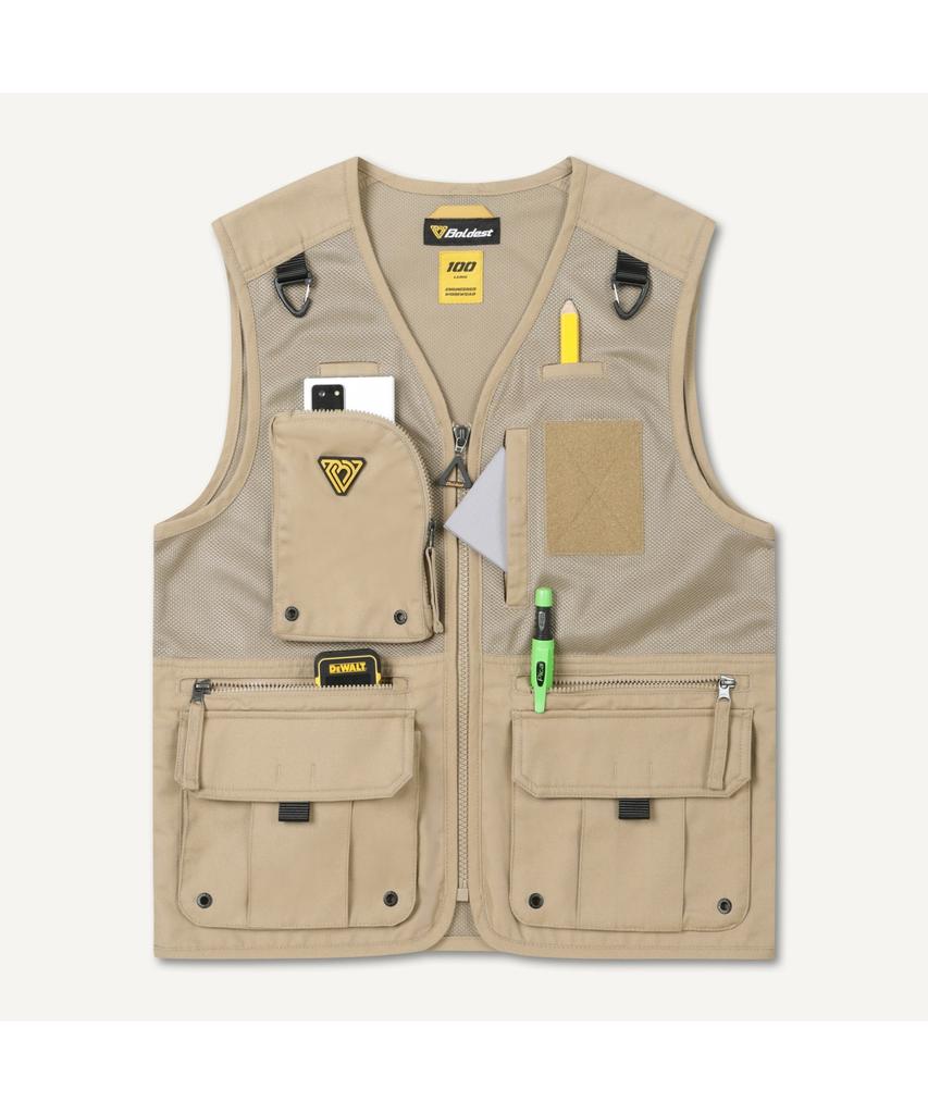 Boldest All-Round Work Mesh Vest V4_2Avam25001Ben