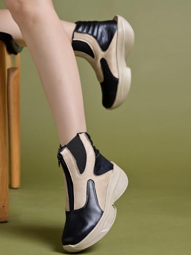 

Shoetopia Ankle Top Smart Casual Black Boots For Women & Girls /Eu38 5 UK чёрный