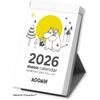 Ny Japan Kalender 2026 Kalender Daglig Mumin Månfas Daglig Kalender Nk4460 Hibakuri Liten 9,7 X 6,1 Cm