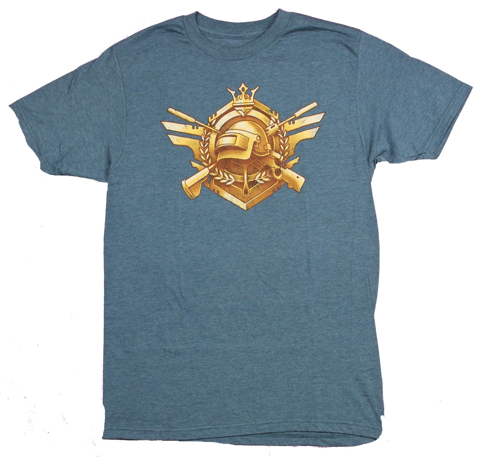PUBG Player Unknown Battleground Mens T-Shirt - PUBG Invincible Crest XXL