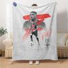 Star Player Kylian Mbappé Blanket Warmthful Decor Great for Chair Livingroom Office Chair for All Occasions Warmthful Decor