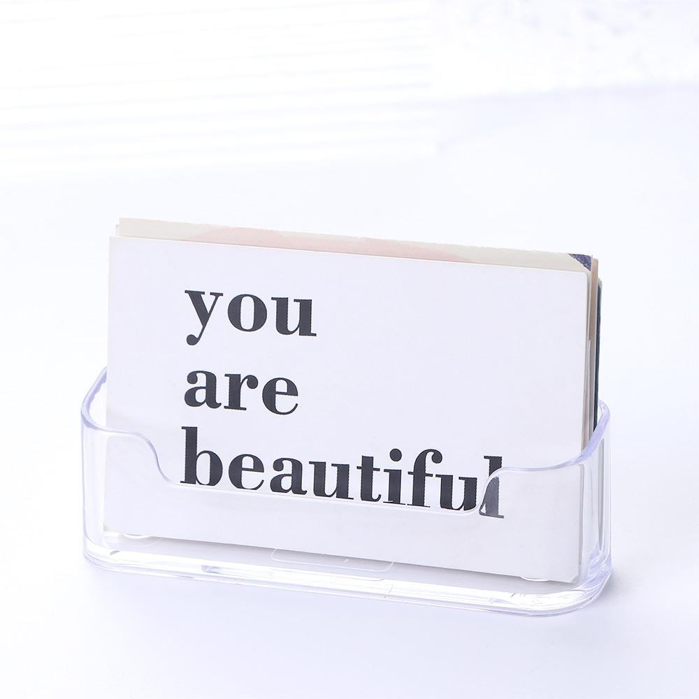 Display shelf Desk Business Holders Desktop Storage Box Card Display Stand Business Card Holder