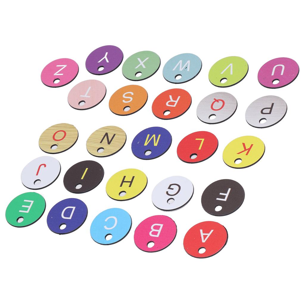 26PCS Beehive Numbered Marker with Hole Round Beehive Label Beekeeping Accessory for Garden