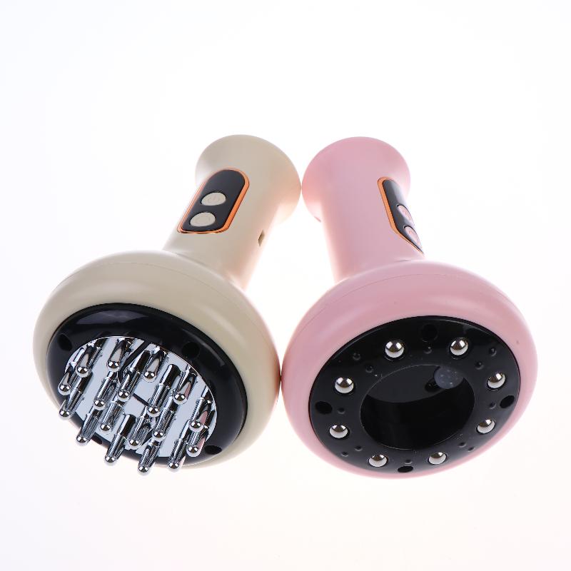 Rechargeable Scraping Massager Vibration Hot Compress Meridian Brush Body Shaping Lymphatic Detoxification Dredging