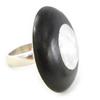 Silver 'Amazonia' Wood Ring
