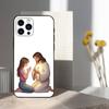 Funny Jesus Girl Cartoon Case For iPhone 12,14,15,16,17,13,11,X,Mini,Plus,Pro Max,8,7,XR,SE,XS,Soft Silicone Black