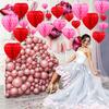 1-15 Stück Liebe Wabenball Hängende Dekoration Valentinstag Party Hängend Hochzeitsszene Layout Einkaufszentrum Hotel Wanddekor