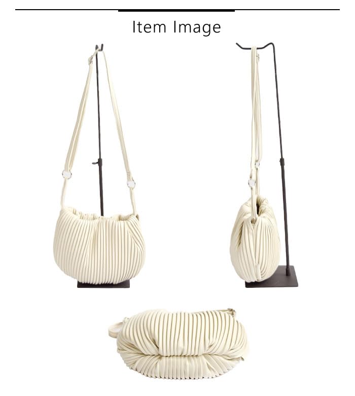 [Legato Largo] Pleated shoulder bag