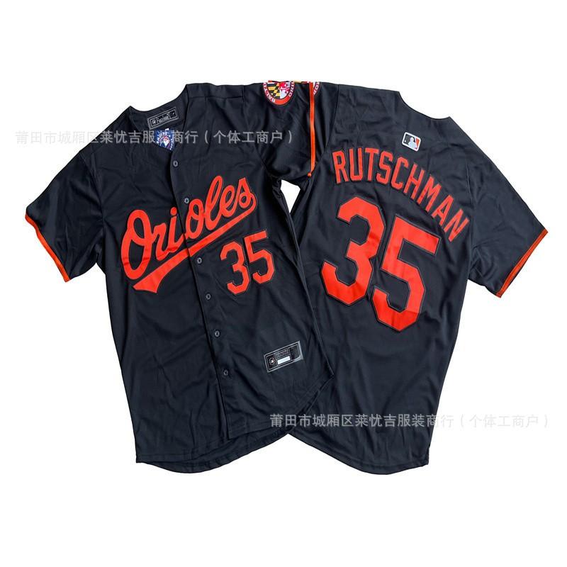 Baltimore Orioles Baseball Jersey 2 35 Rutschman Striped Sports Shirt Men