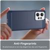 For Xiaomi Redmi Note 12 4G TPU Phone Cover Brushed Carbon Fiber Texture Drop Protection Phone Case