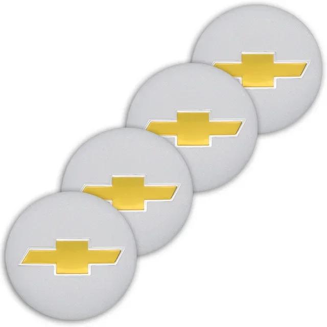 4PCS 56mm Car Wheel Center Emblems Hub Stickers for Chevrolet AVEO CAPTIVA CRUZE IMPALA LACETTI MALIBU ORLANDO Sail SPARK TRAX